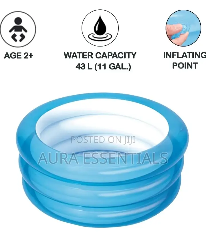 Bestway 3 Rings Inflatable Kids Pool