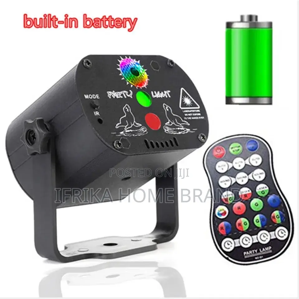 Disco Light Mini USB Charge Strobe Party Stage Lighting