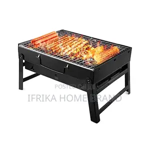 Folding Portable Barbecue Charcoal Grill Stainless Steel