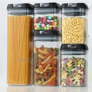 5/7 PCS/Set Plastic Food Storage Containers Kitchen Boxes