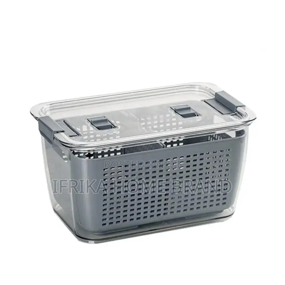 Drain Box Plastic Vegetable Fruit Storage Containers