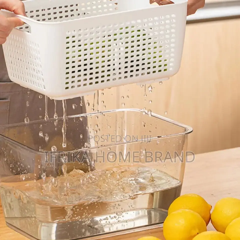 Drain Box Plastic Vegetable Fruit Storage Containers