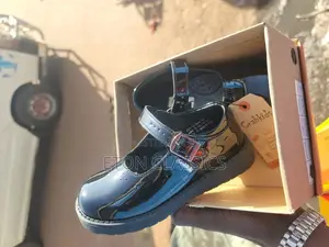 Photo - Crab Kids Shiny School Shoes
