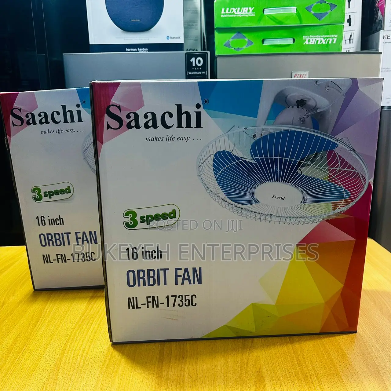 Saachi 16 Inch Orbit Ceiling Fan NL-FN-1735C