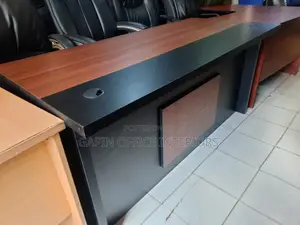 Exexecutive Office Table With L Drawer