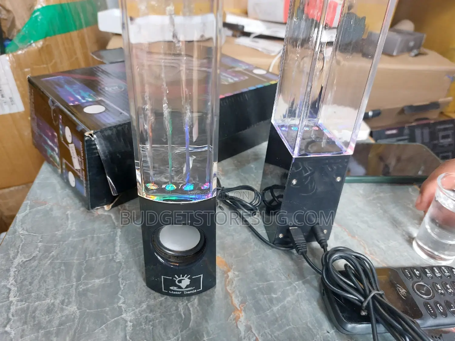 Water Dancing Light Speakers