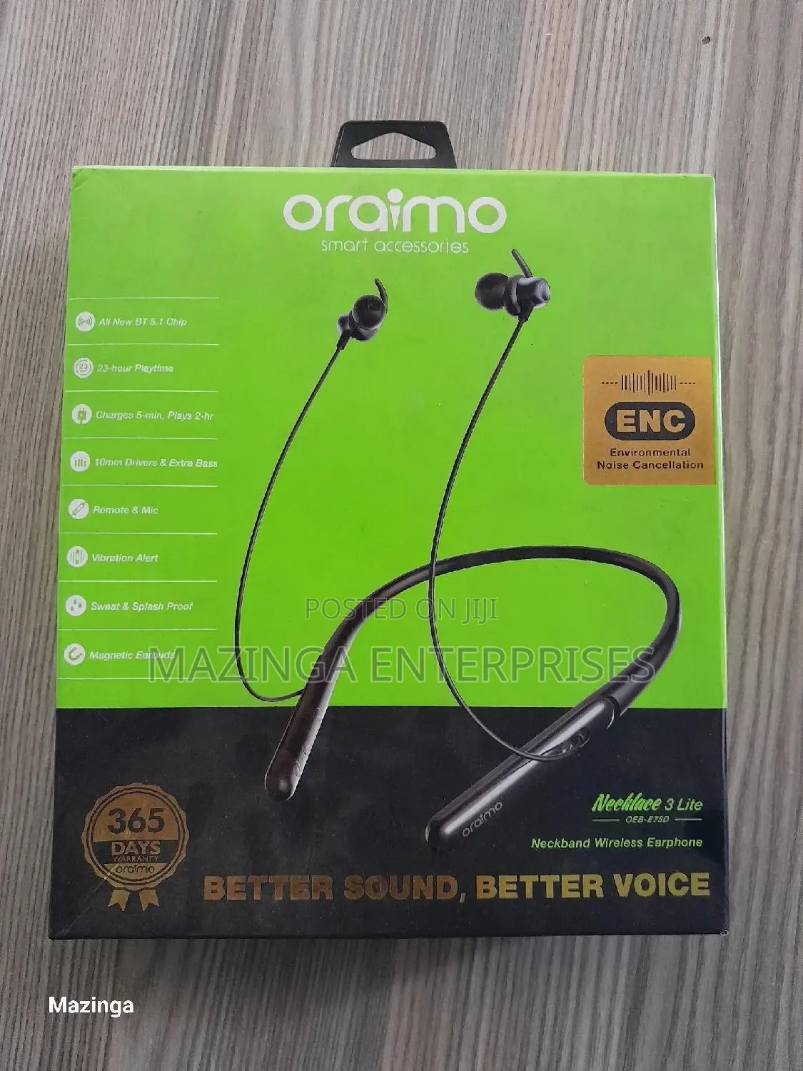 Original Oraima 3lite Neckless Wireless Earphones