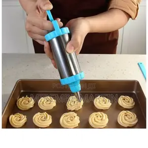 1 PC Stainless Steel Cookie, Biscuit Press.