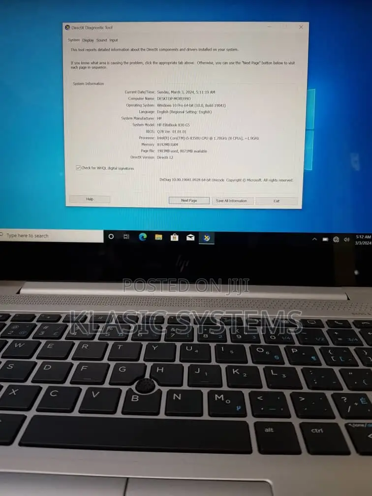 Laptop HP EliteBook 840 G5 8GB Intel Core I5 SSD 256GB