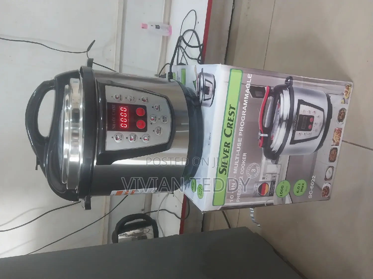 Siver Crest Electric Pressure Cooker