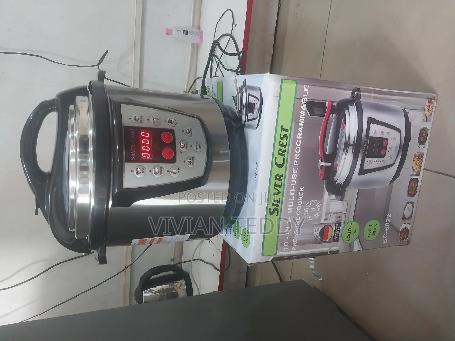 Siver Crest Electric Pressure Cooker