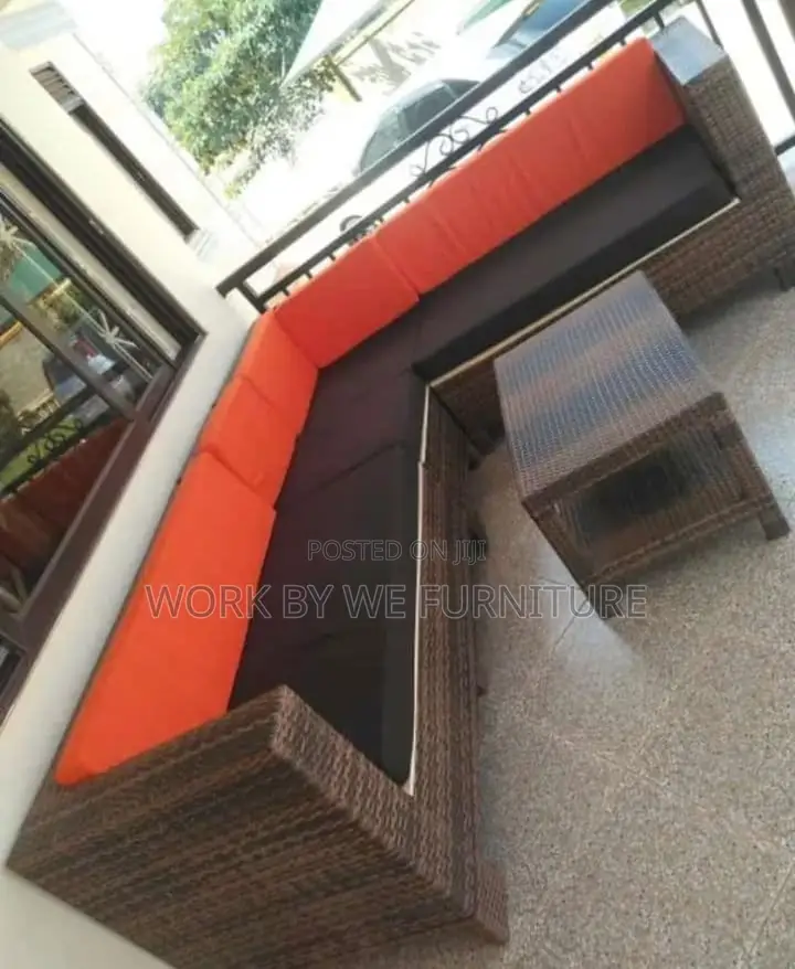 Out Door Seats/Rattan/L Shape