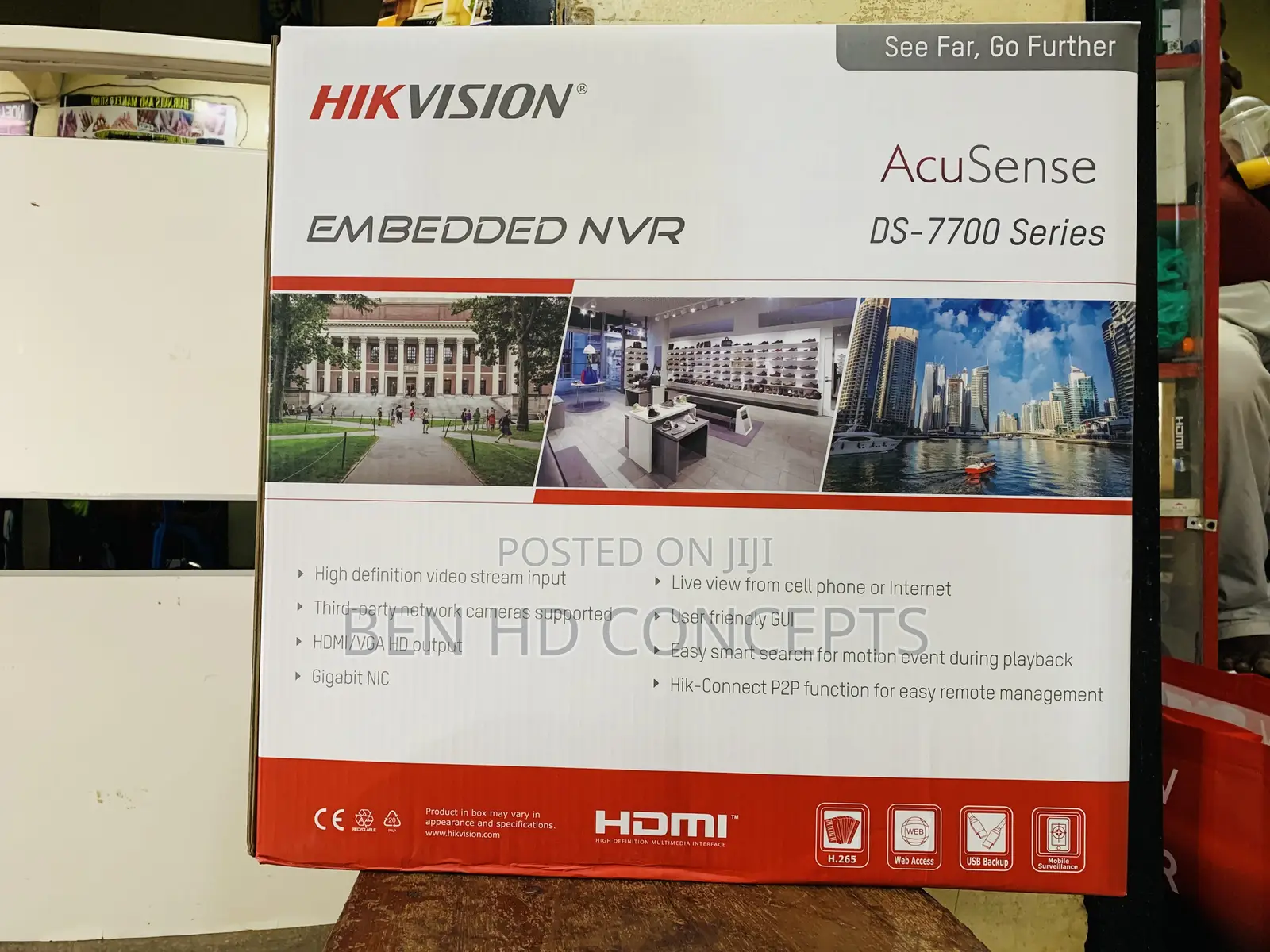 32 Channel NVR Hikvision Poe Acusense