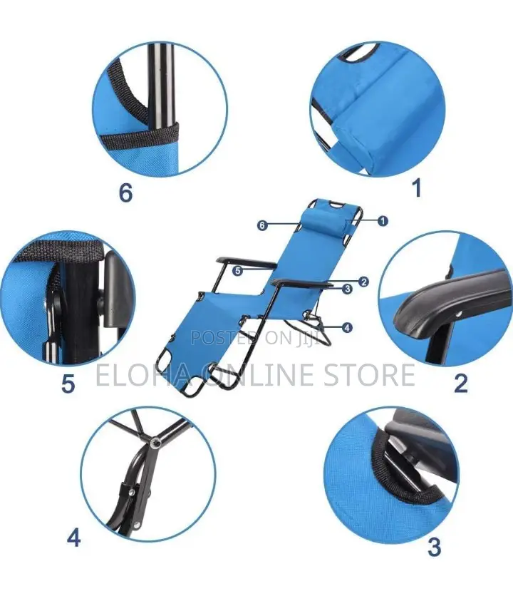 Recliner Comfort Folding Chair (Outdoor/Indoor)