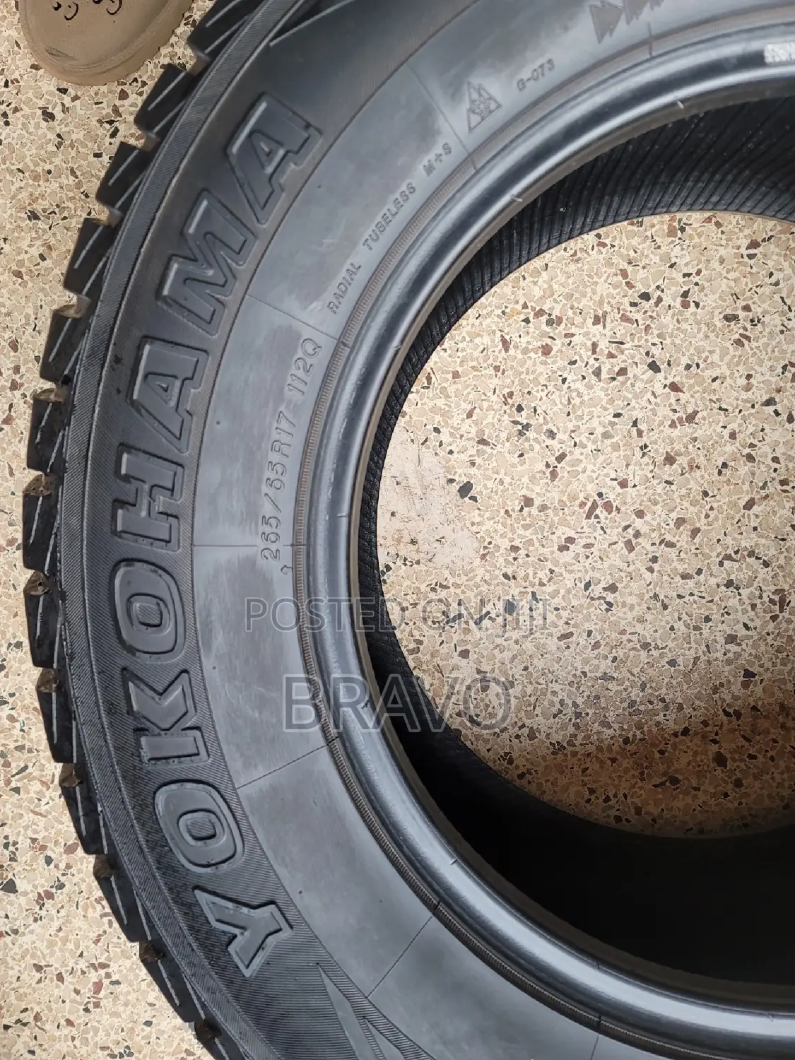 265/65r17 YOKOHAMA for Land Cruiser.