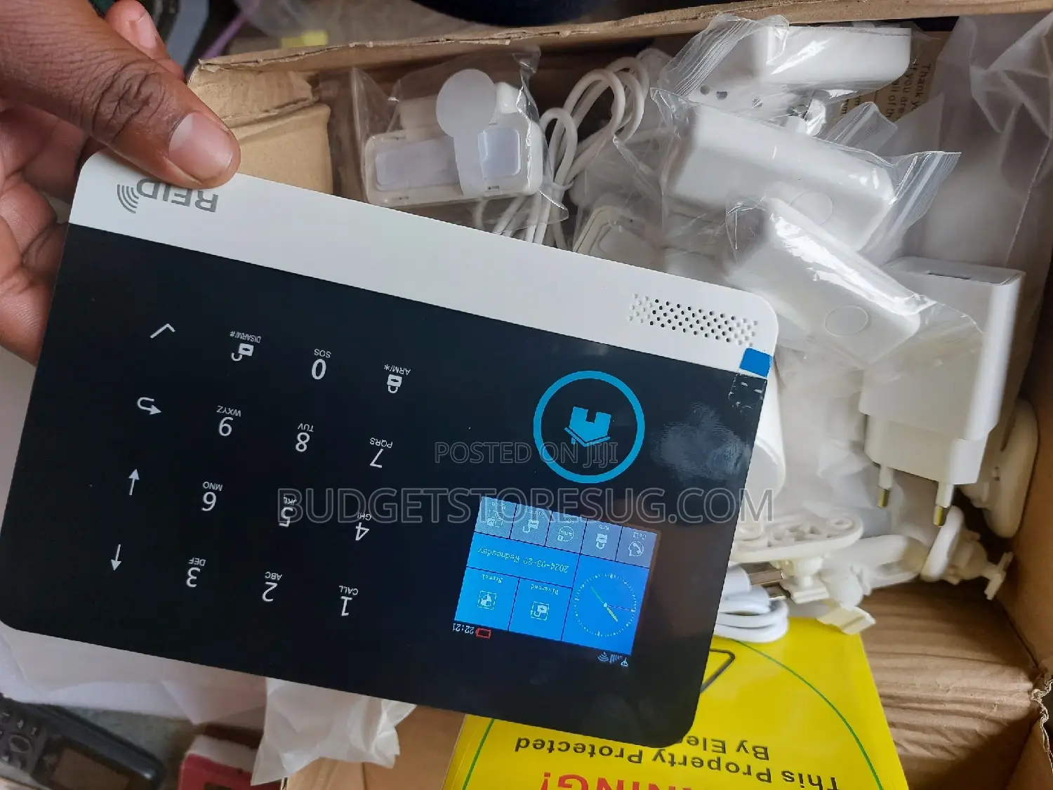 Alarm System With Motion Detector