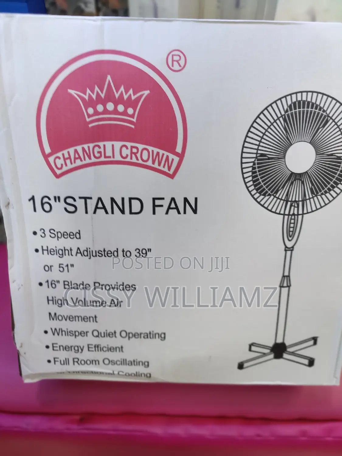 Stand Fans/Crown Stand Fans/Electric Stand Fans/16"Stand Fan