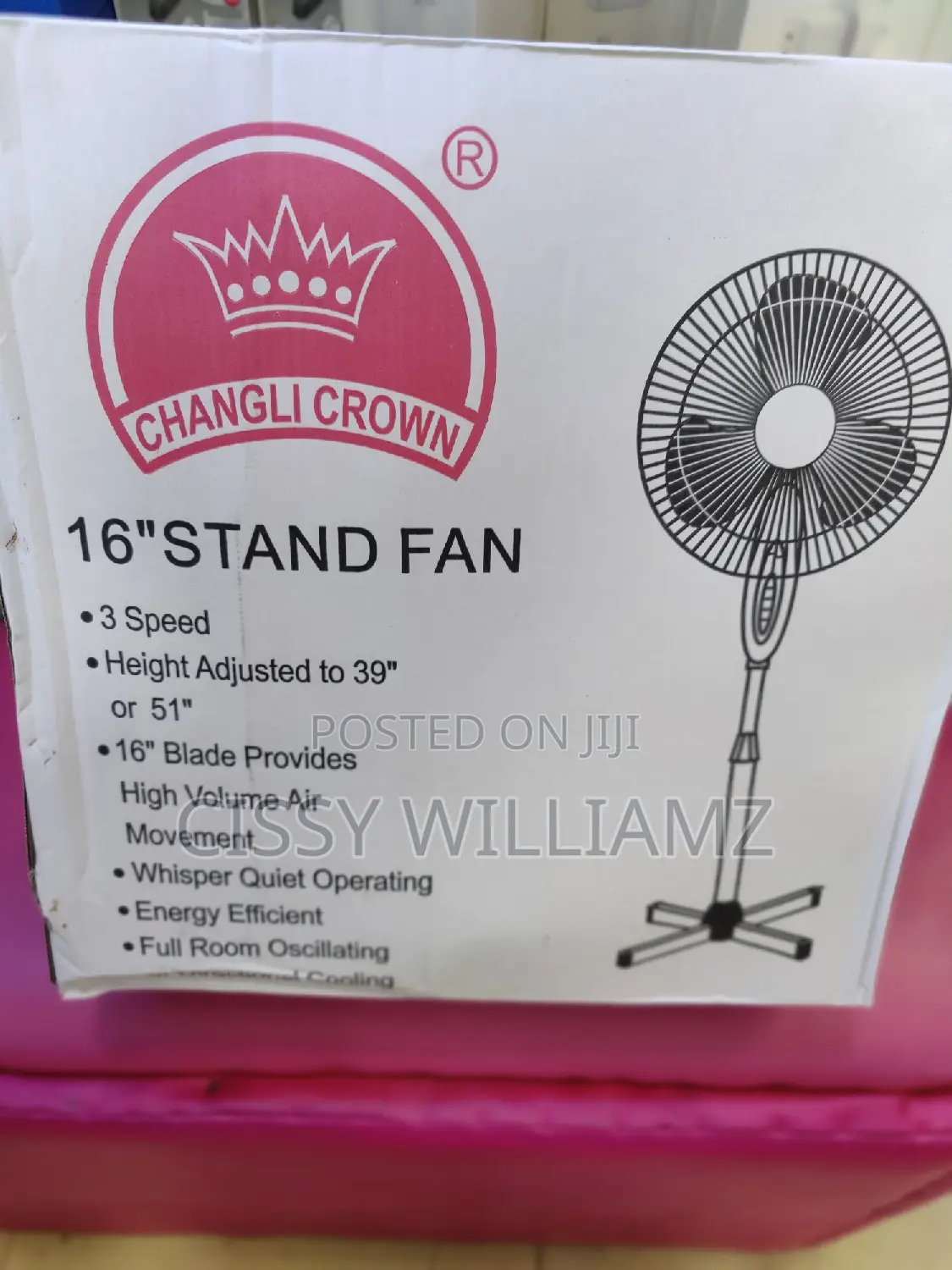 Electric Stand Fan/Crown Stand Fan/16" Stand Fan/Stand Fans