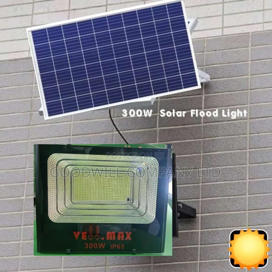 300w Solar Flood Light Flat Eye