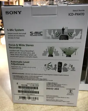 Sony Voice Recorder Px470