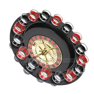 Roulette 16glass Lucky Shot Drinking Game