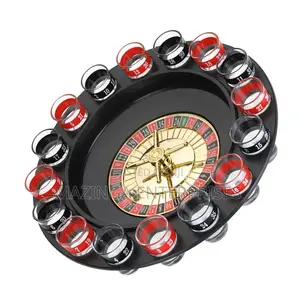 Roulette 16glass Lucky Shot Drinking Game