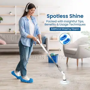 JESOPB Electric Rechargeable Spinning Scrubber Brush