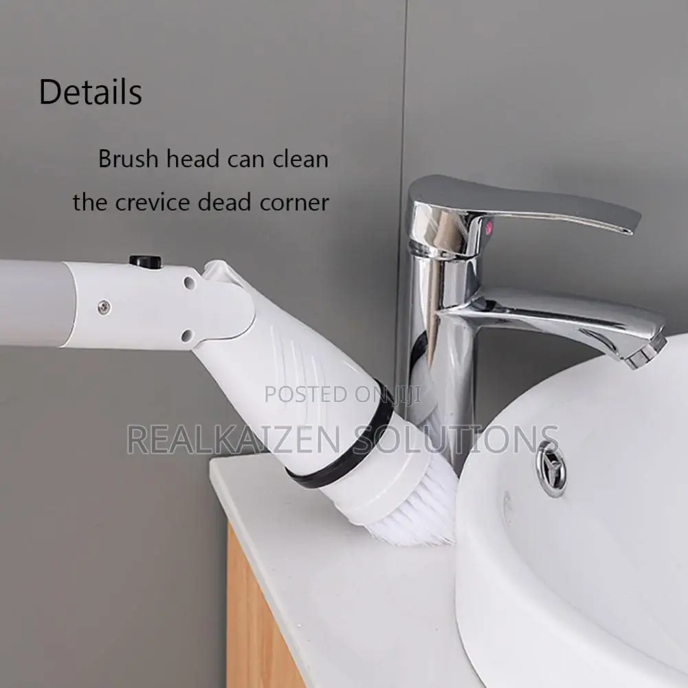 JESOPB Electric Rechargeable Spinning Scrubber Brush
