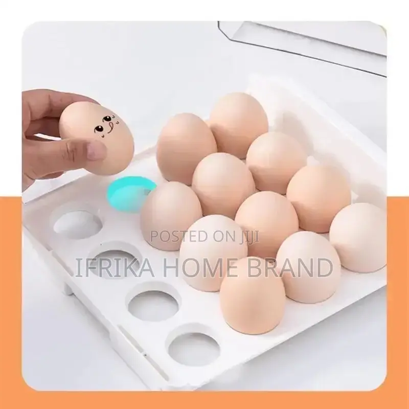 Eggs Organization Track Cartons Tray Storage Storage Plastic