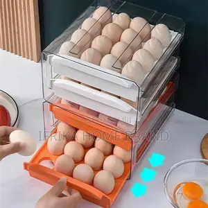 Eggs Organization Track Cartons Tray Storage Storage Plastic