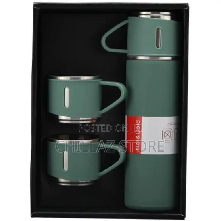 500ml Vacuum Flask Desk Cups Outdoor Thermos Portable Bottle