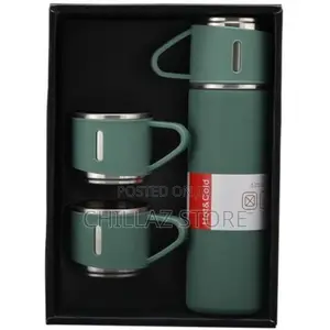 500ml Vacuum Flask Desk Cups Outdoor Thermos Portable Bottle