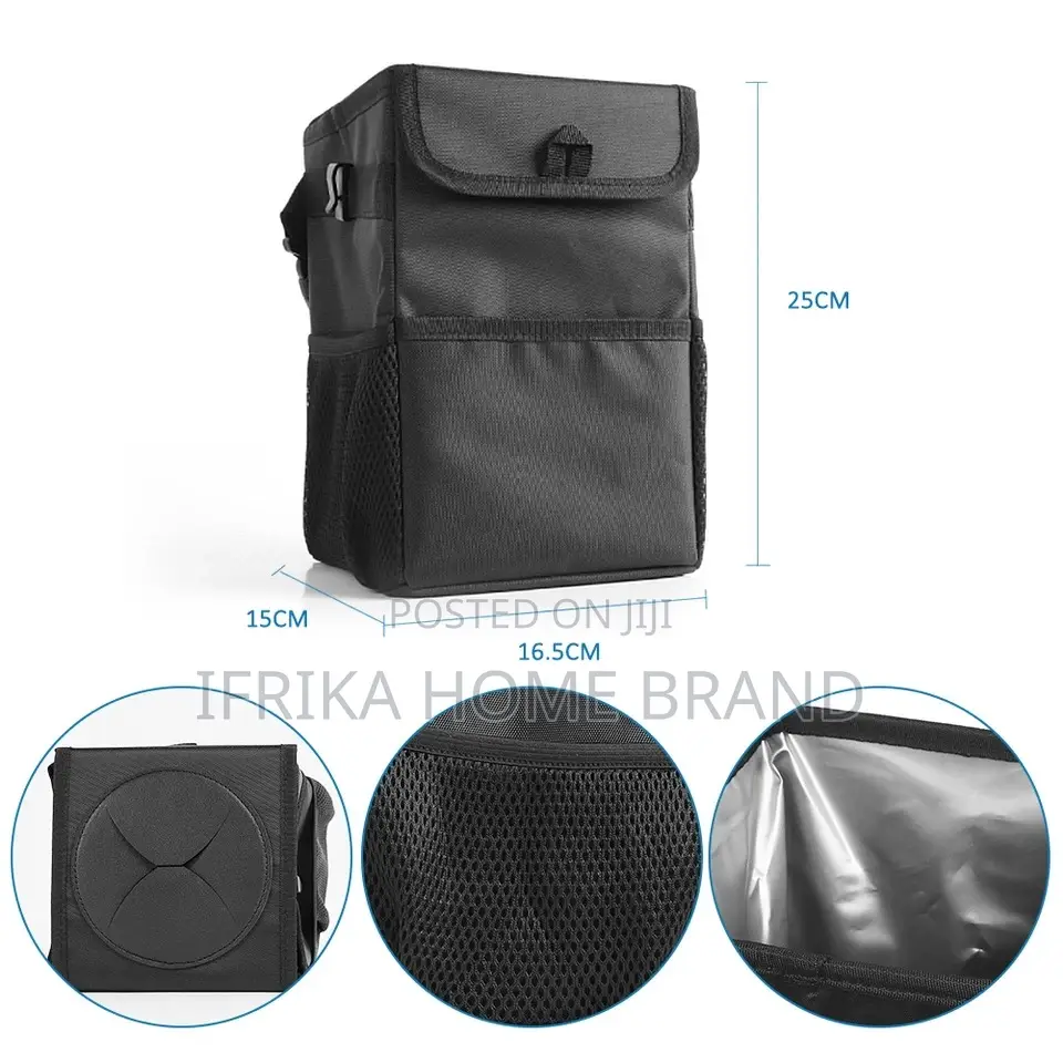 Waterproof Car Trash Can Bin Auto Car Accessories Dust Bin