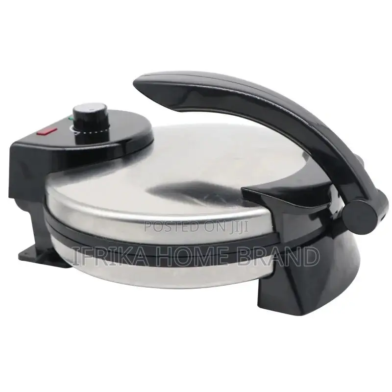 Electric Stainless Steel Automatic Chapati Maker 12-Inch