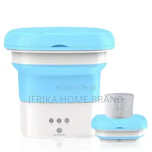Folding Washing Machine for Clothes With Dryer Bucket