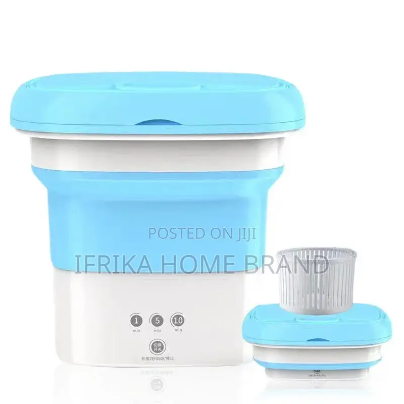Folding Washing Machine for Clothes With Dryer Bucket