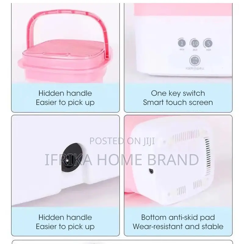 Folding Washing Machine for Clothes With Dryer Bucket