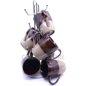 6 Pieces of Lower Cream Mugs Cups –