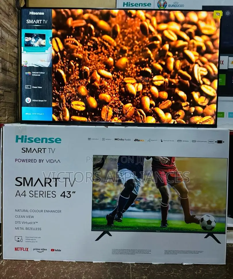 Brand New Hisense Smart Tv 43inches