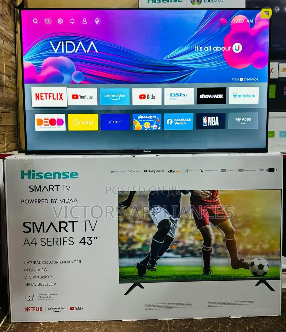Hisense 43inch Smart Tv Frameless