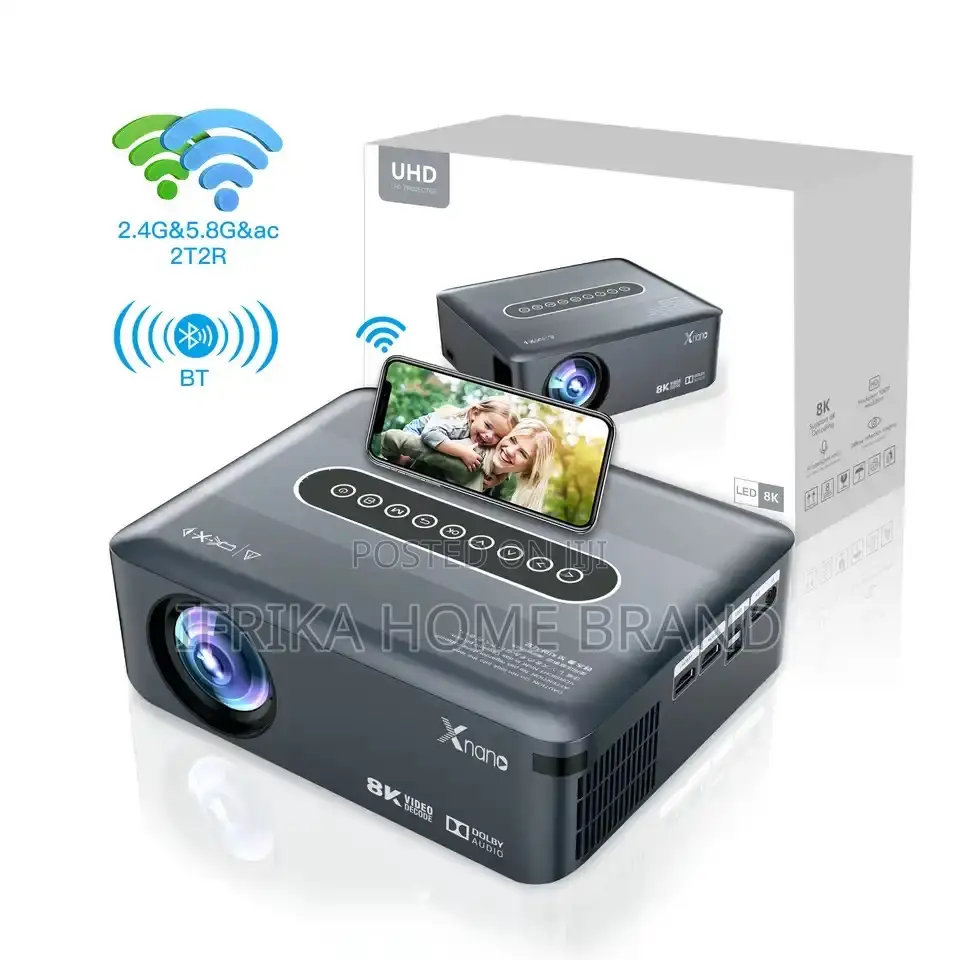 X1 Projector Android 9 Os Smart T972 Quad Core 1080P