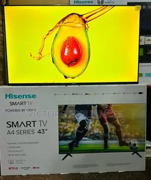 Hisense 43 Inches Digital Smart Tv Frameless A4 SERIES