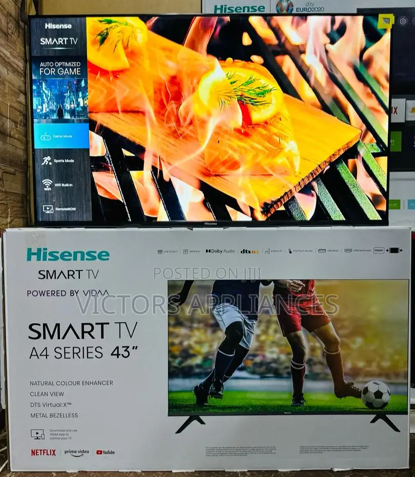 Hisense Frameless Smart Tv 43inch
