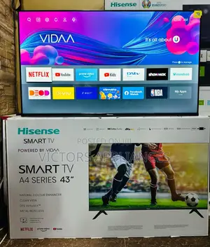Hisense Frameless Smart Tv 43inch