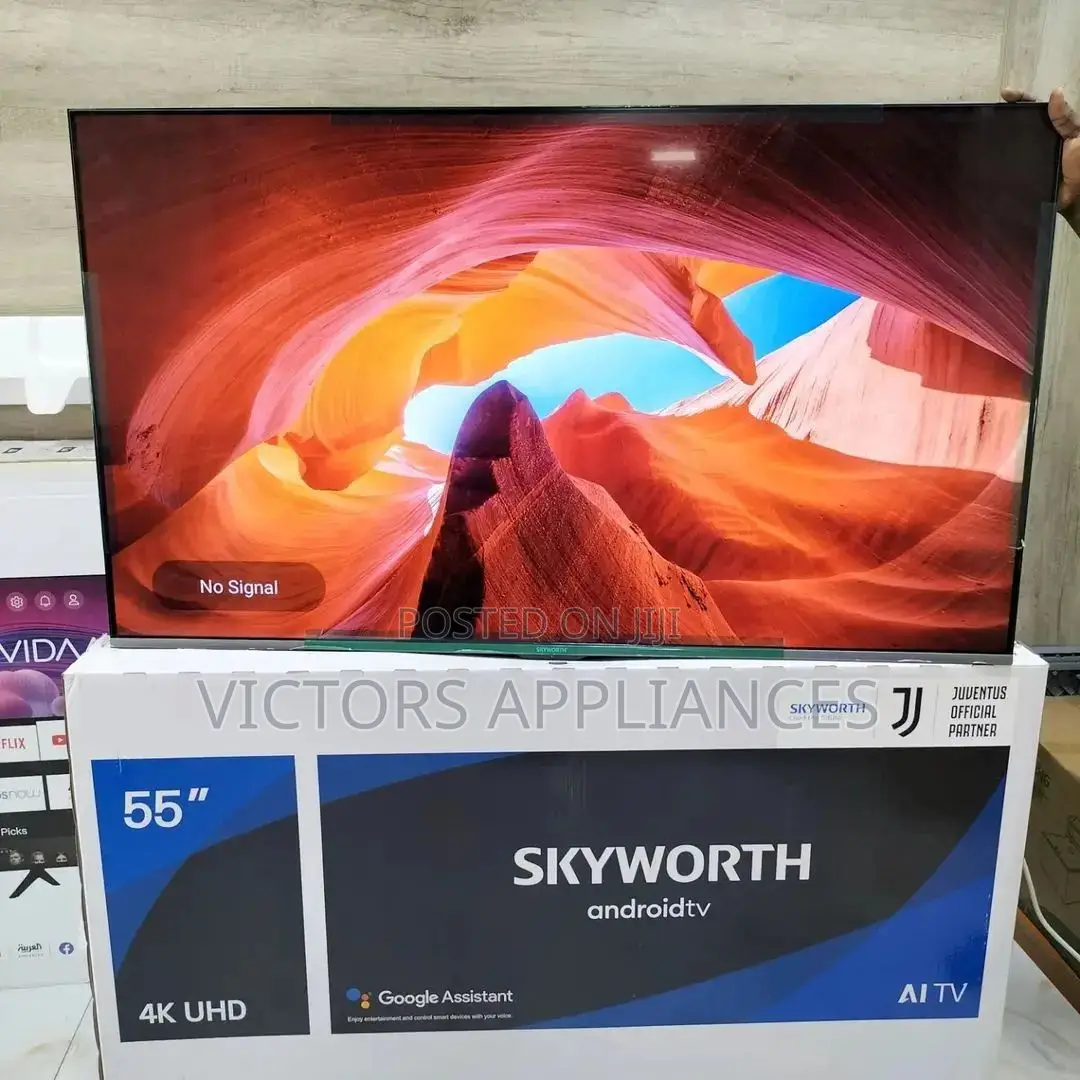 Brand New SKYWORTH 55INCH UHD Smart Tv Powered by Android
