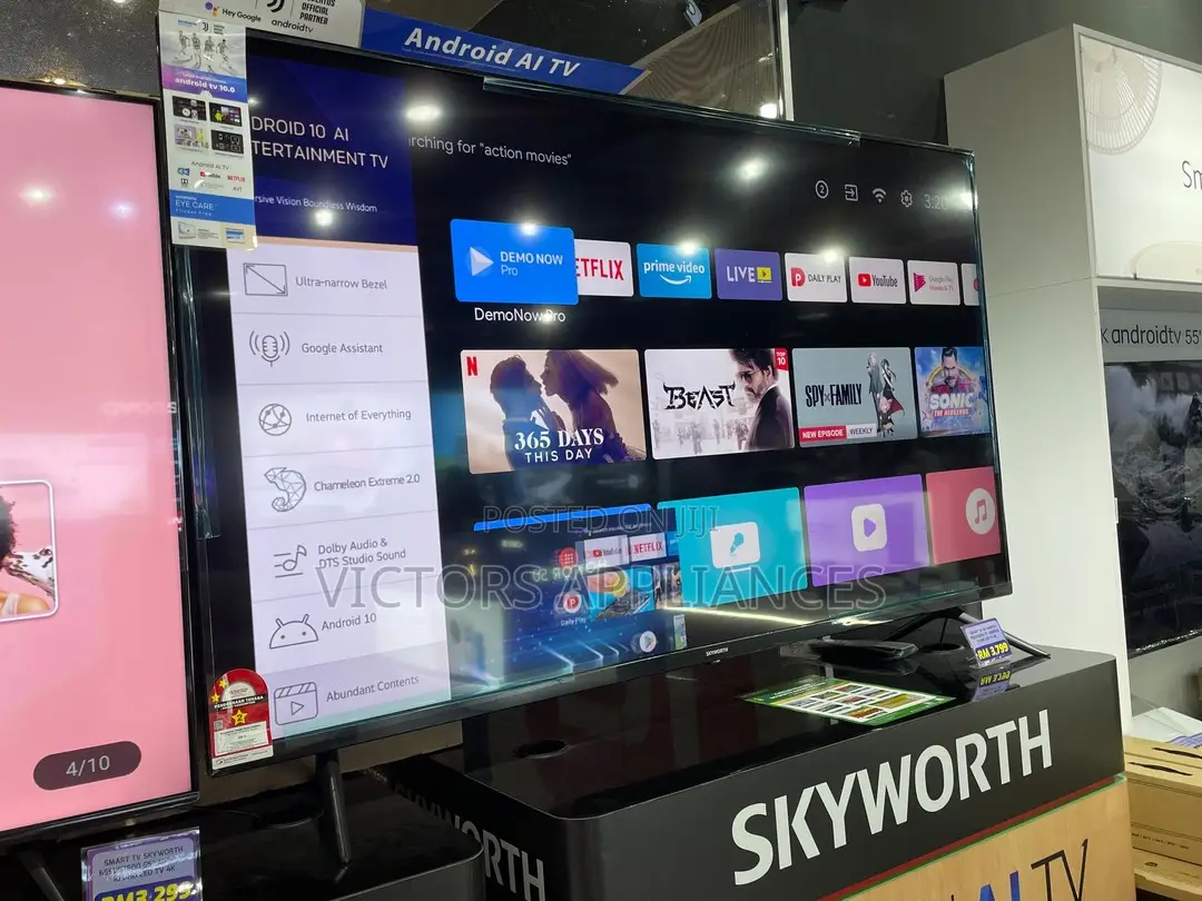 Skyworth 55inch Uhd Android Smart TV