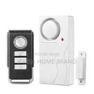 Wireless White Magnetic Sensor Alarm for Door or Window