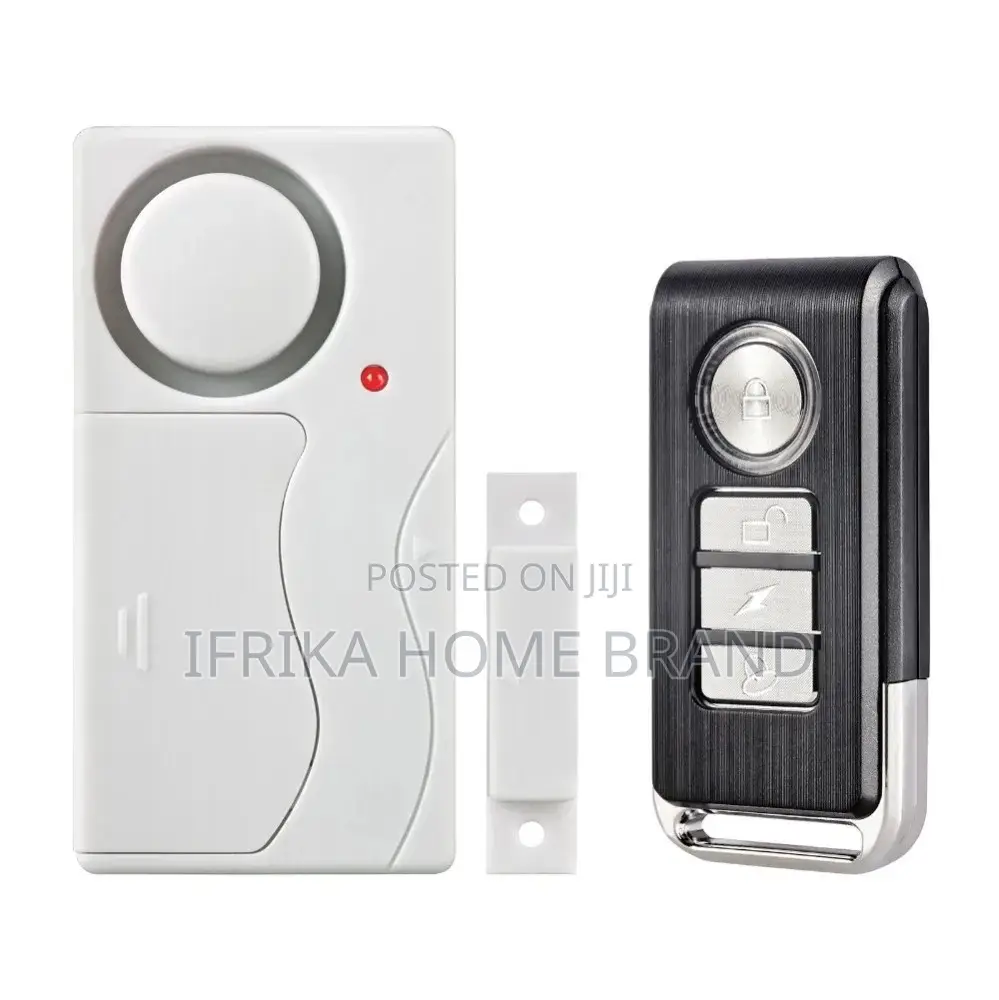 Wireless White Magnetic Sensor Alarm for Door or Window