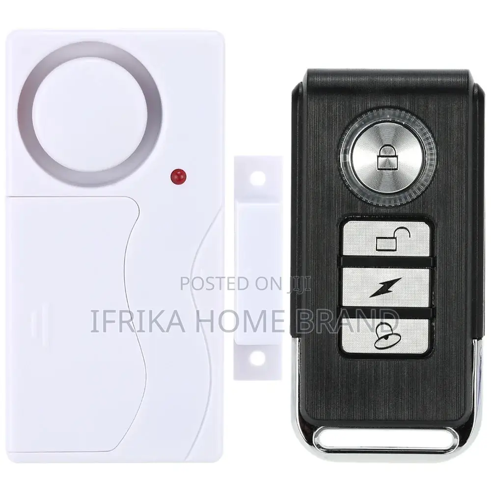 Wireless White Magnetic Sensor Alarm for Door or Window