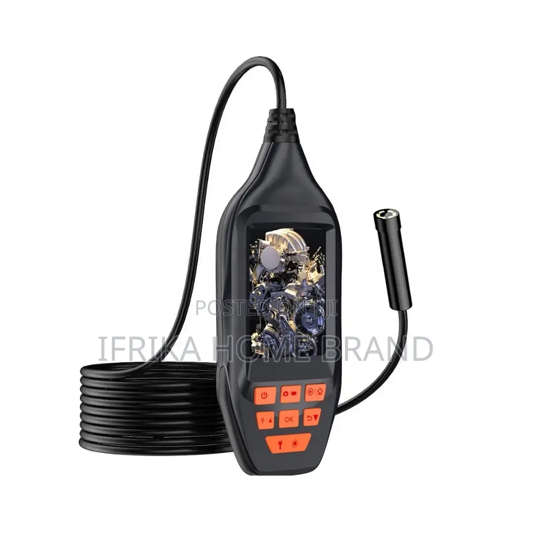 Screen Dual Lens Industrial Endoscope HD Camera 1080P 8MM